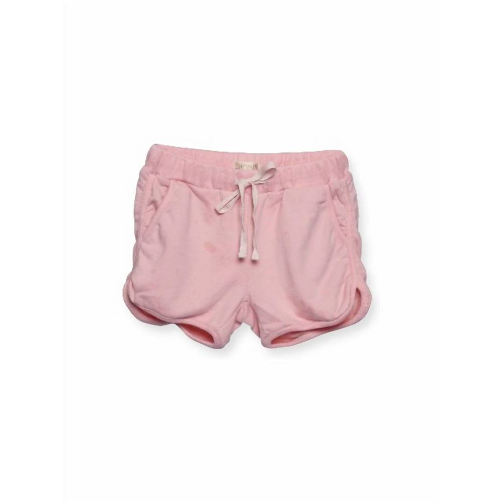 NEW SIAOMIMI kids sweat gym shorts in pink